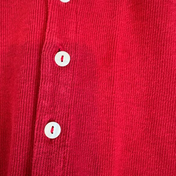Ralph Lauren Baby One-Piece Coverall Collar Red Size 18 months Preppy Luxury - Picture 6 of 9